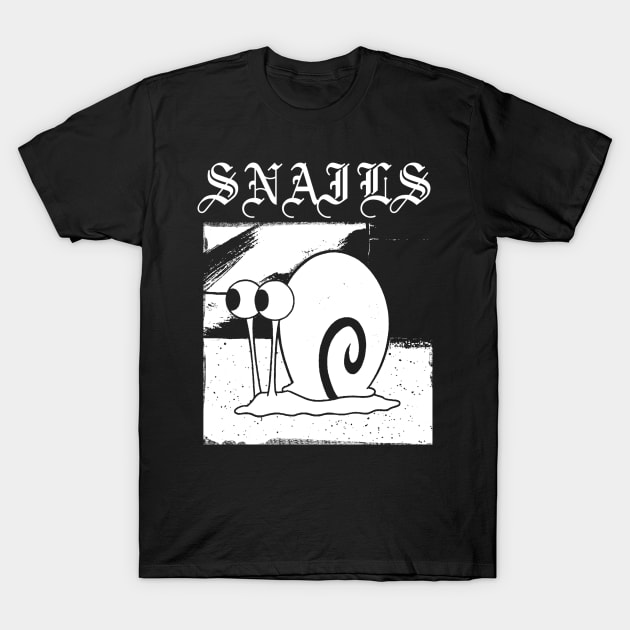 Snails T-Shirt by benjaminhbailey